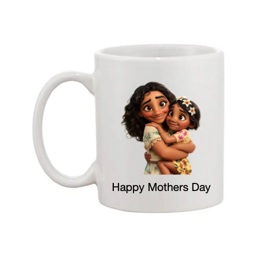Mug - 11oz - Lady & Girl Hugging 8