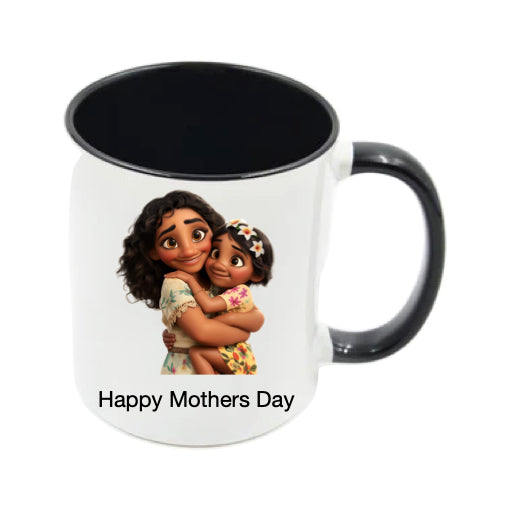 Mug - 11oz - Lady & Girl Hugging 8