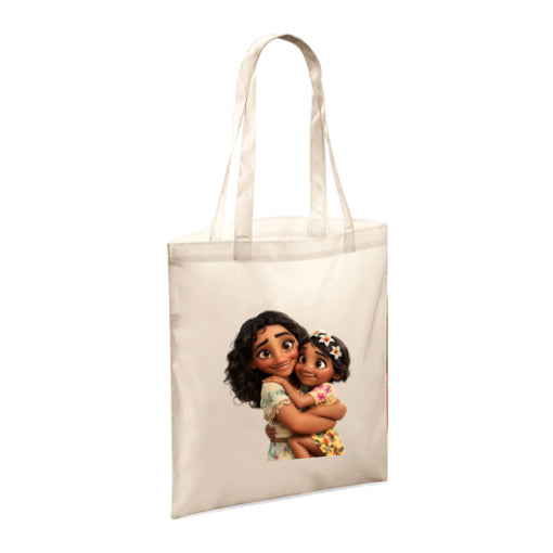 Polyester Tote Bags 10ltr - Woman & Child Hugging