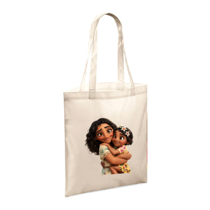 Polyester Tote Bags 10ltr - Woman & Child Hugging