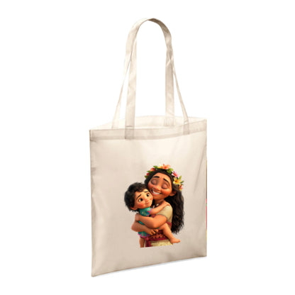 Polyester Tote Bags 10ltr - Woman & Child Hugging