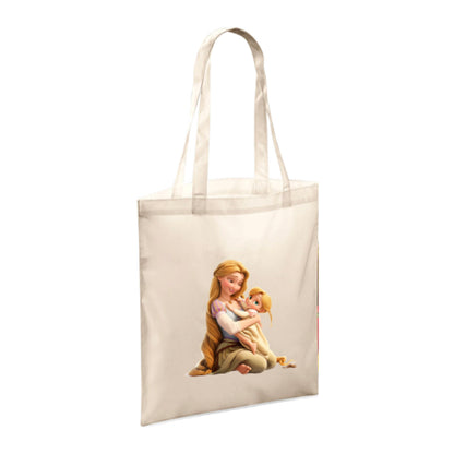 Polyester Tote Bags 10ltr - Woman & Child Hugging