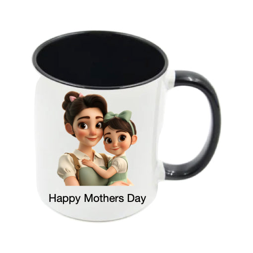 Mug - 11oz - Lady & Girl Hugging 15