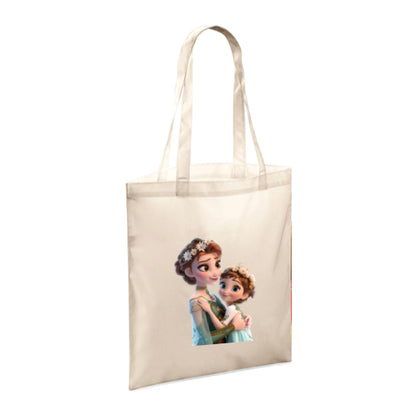 Polyester Tote Bags 10ltr - Woman & Child Hugging
