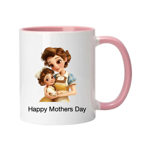 Mug - 11oz - Lady & Girl Hugging 21