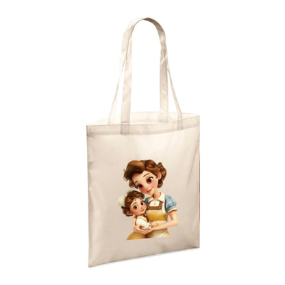 Polyester Tote Bags 10ltr - Woman & Child Hugging