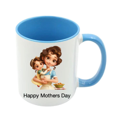 Mug - 11oz - Lady & Girl Hugging 22
