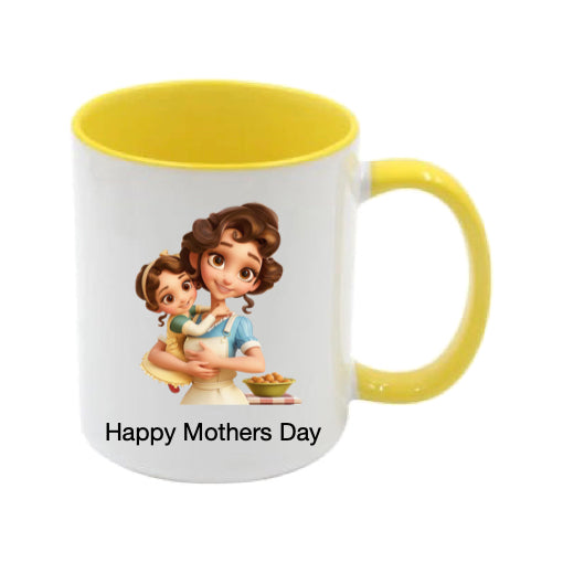 Mug - 11oz - Lady & Girl Hugging 22
