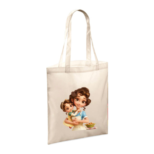 Polyester Tote Bags 10ltr - Woman & Child Hugging