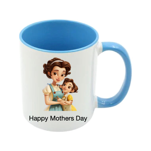 Mug - 11oz - Lady & Girl Hugging 23