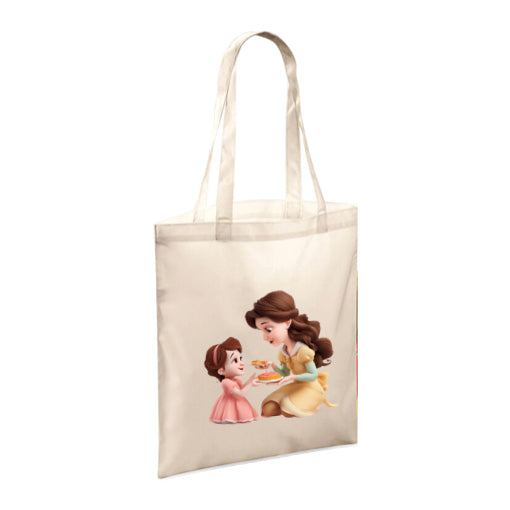 Polyester Tote Bags 10ltr - Woman & Child with Food & Drink