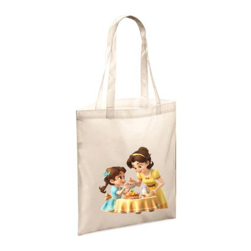 Polyester Tote Bags 10ltr - Woman & Child with Food & Drink