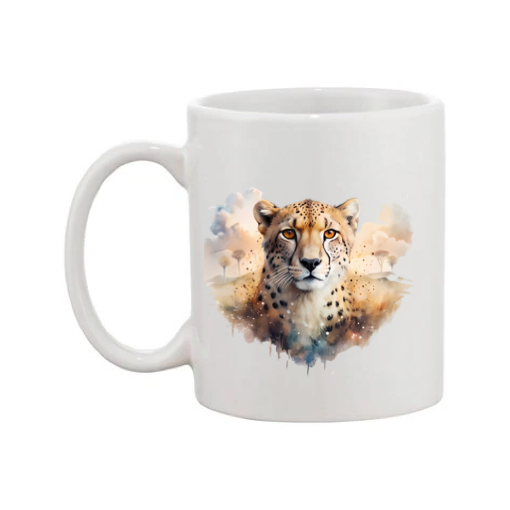 Mug - 11oz - African Safari Wild Animal - Cheetah 1