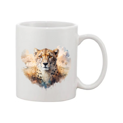Mug - 11oz - African Safari Wild Animal - Cheetah 1