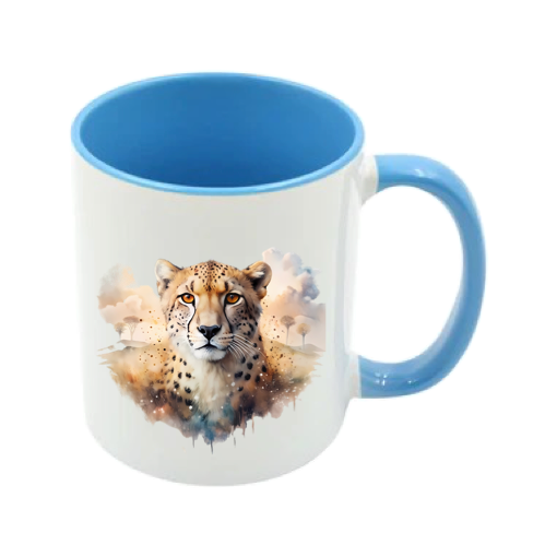 Mug - 11oz - African Safari Wild Animal - Cheetah 1