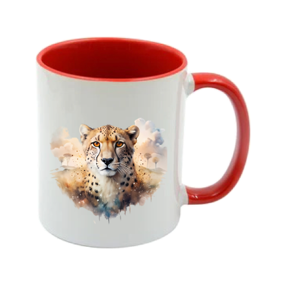 Mug - 11oz - African Safari Wild Animal - Cheetah 1