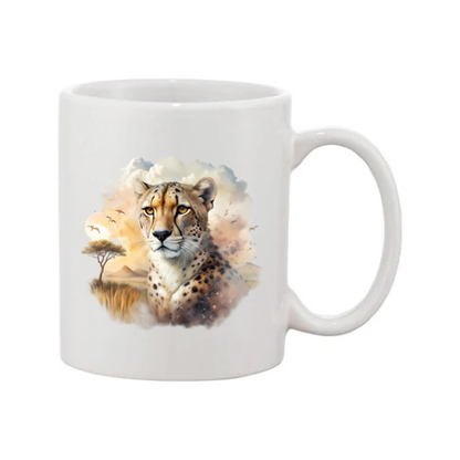 Mug - 11oz - African Safari Wild Animal - Cheetah 2