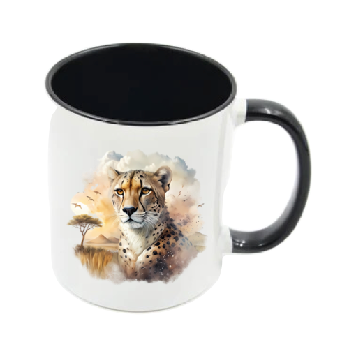 Mug - 11oz - African Safari Wild Animal - Cheetah 2