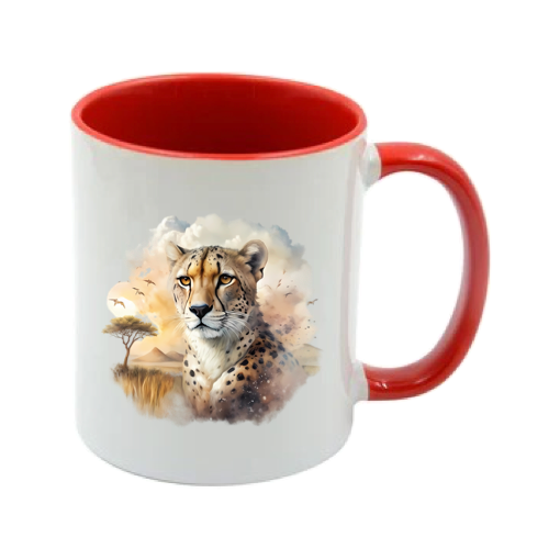 Mug - 11oz - African Safari Wild Animal - Cheetah 2