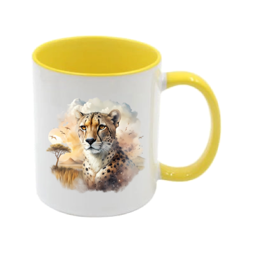 Mug - 11oz - African Safari Wild Animal - Cheetah 2