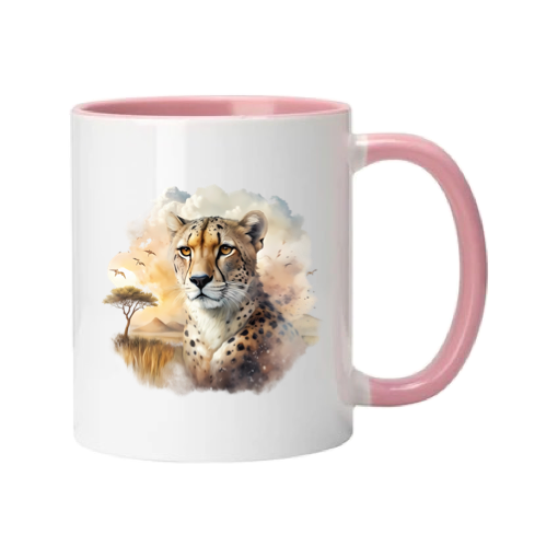 Mug - 11oz - African Safari Wild Animal - Cheetah 2