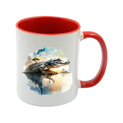 Mug - 11oz - African Safari Wild Animal - Crocodile