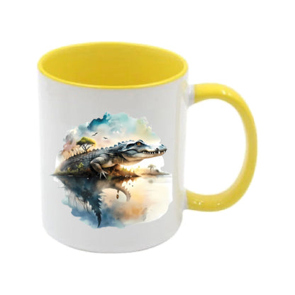 Mug - 11oz - African Safari Wild Animal - Crocodile