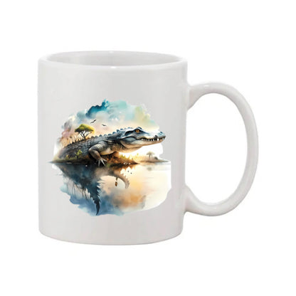 Mug - 11oz - African Safari Wild Animal - Crocodile