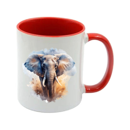 Mug - 11oz - African Safari Wild Animal - Elephant