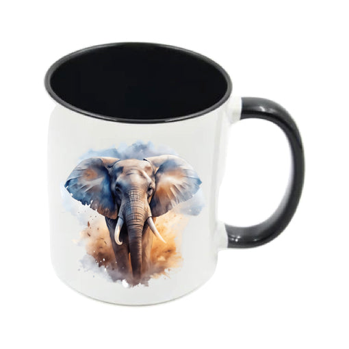 Mug - 11oz - African Safari Wild Animal - Elephant