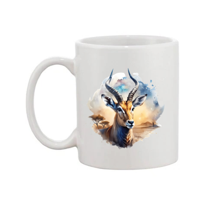 Mug - 11oz - African Safari Wild Animal - Gazelle