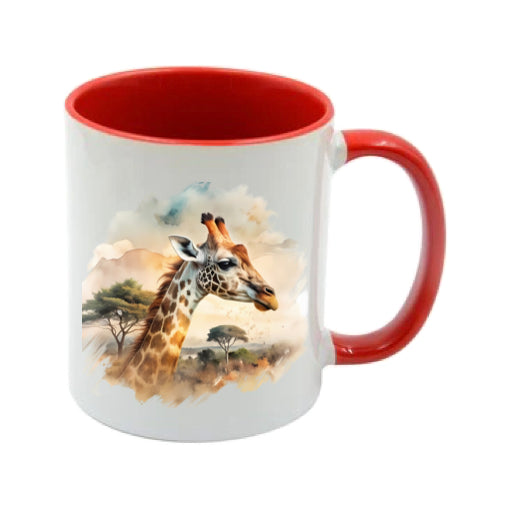 Mug - 11oz - African Safari Wild Animal - Giraffe