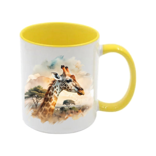 Mug - 11oz - African Safari Wild Animal - Giraffe