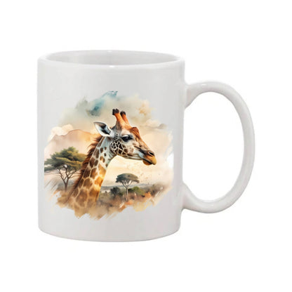 Mug - 11oz - African Safari Wild Animal - Giraffe
