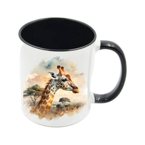 Mug - 11oz - African Safari Wild Animal - Giraffe