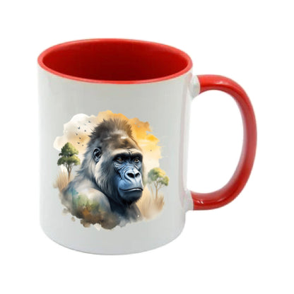 Mug - 11oz - African Safari Wild Animal - Gorilla
