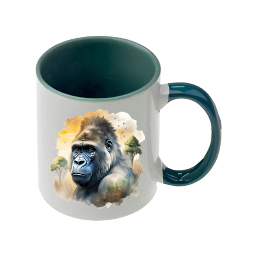 Mug - 11oz - African Safari Wild Animal - Gorilla