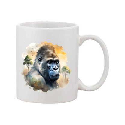 Mug - 11oz - African Safari Wild Animal - Gorilla