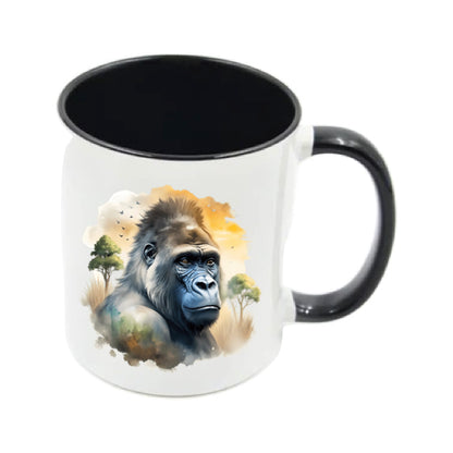 Mug - 11oz - African Safari Wild Animal - Gorilla