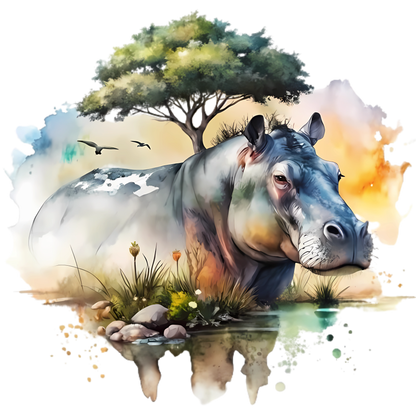 Mug - 11oz - African Safari Wild Animals