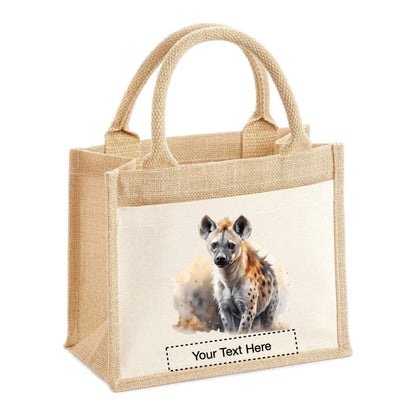 Jute Tote Bags - African Safari Wild Animals