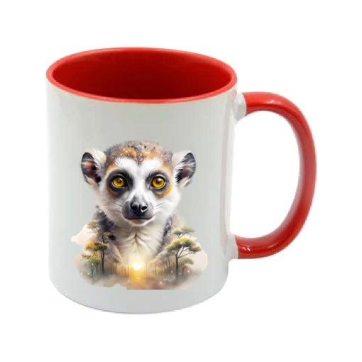 Mug - 11oz - African Safari Wild Animal - Lemur