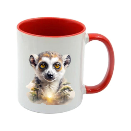 Mug - 11oz - African Safari Wild Animal - Lemur