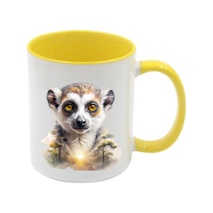 Mug - 11oz - African Safari Wild Animal - Lemur
