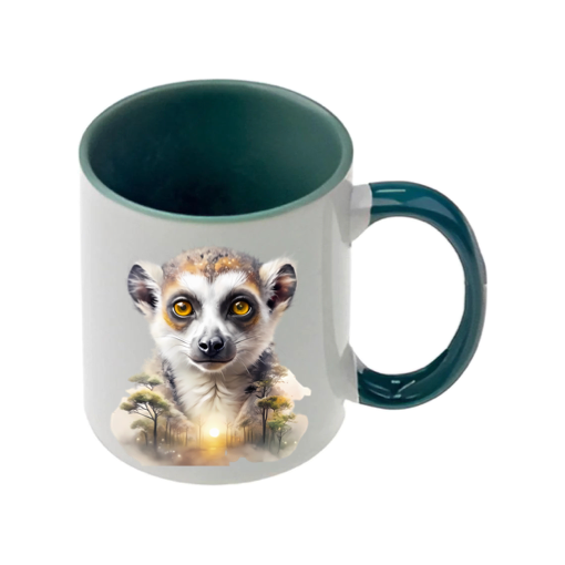 Mug - 11oz - African Safari Wild Animal - Lemur