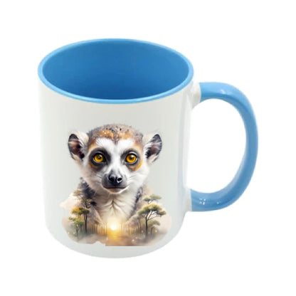 Mug - 11oz - African Safari Wild Animal - Lemur