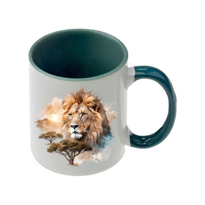 Mug - 11oz - African Safari Wild Animal - Lion