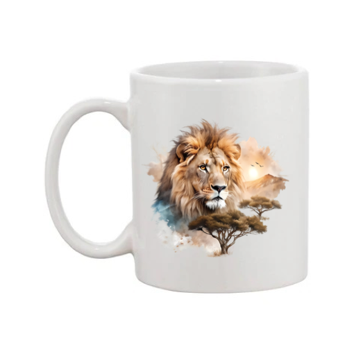 Mug - 11oz - African Safari Wild Animal - Lion
