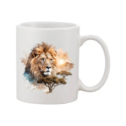 Mug - 11oz - African Safari Wild Animal - Lion