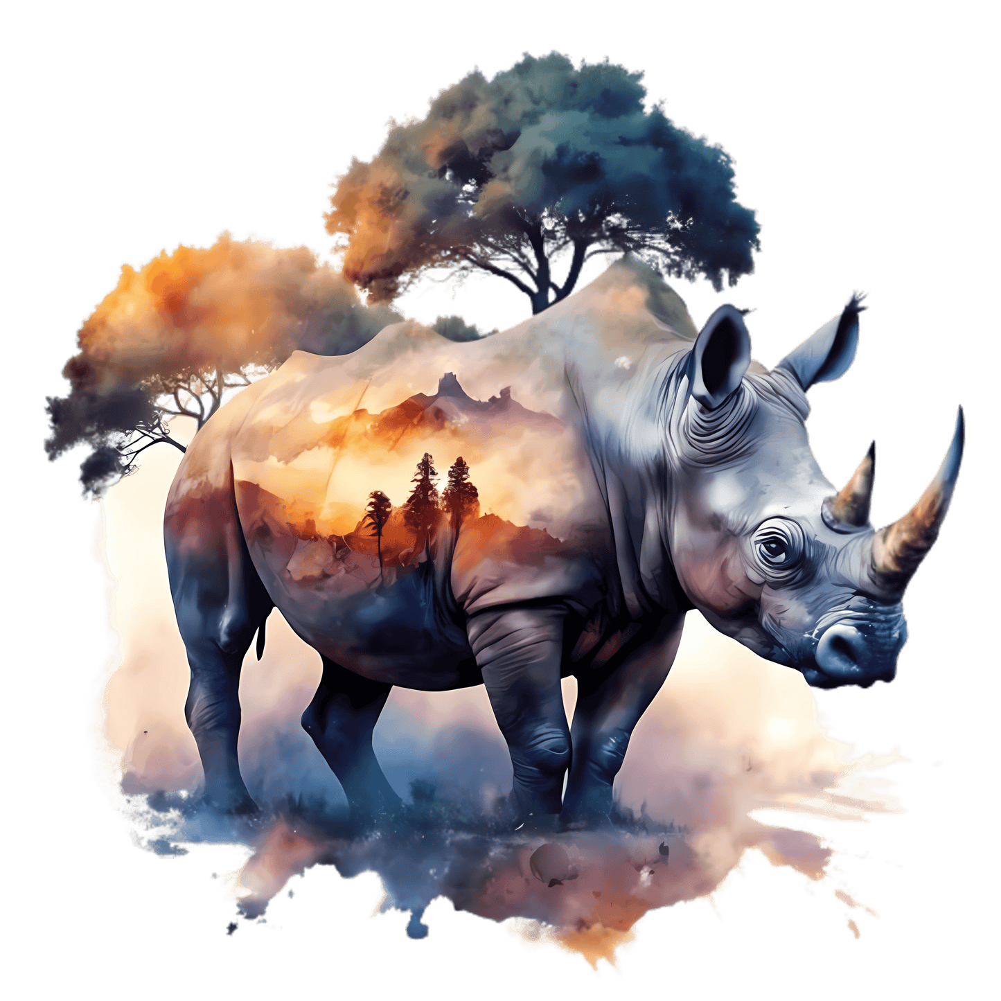 Mug - 11oz - African Safari Wild Animals